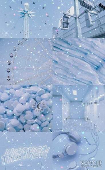 طرح لایه باز وکتور بک‌گراند/پس زمینه آبی طرح‌دار ژئومتریک کد 4681