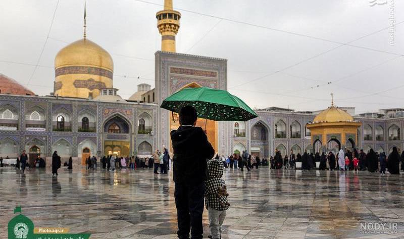 عکس صفحه حرم امام رضا - عکس نودی