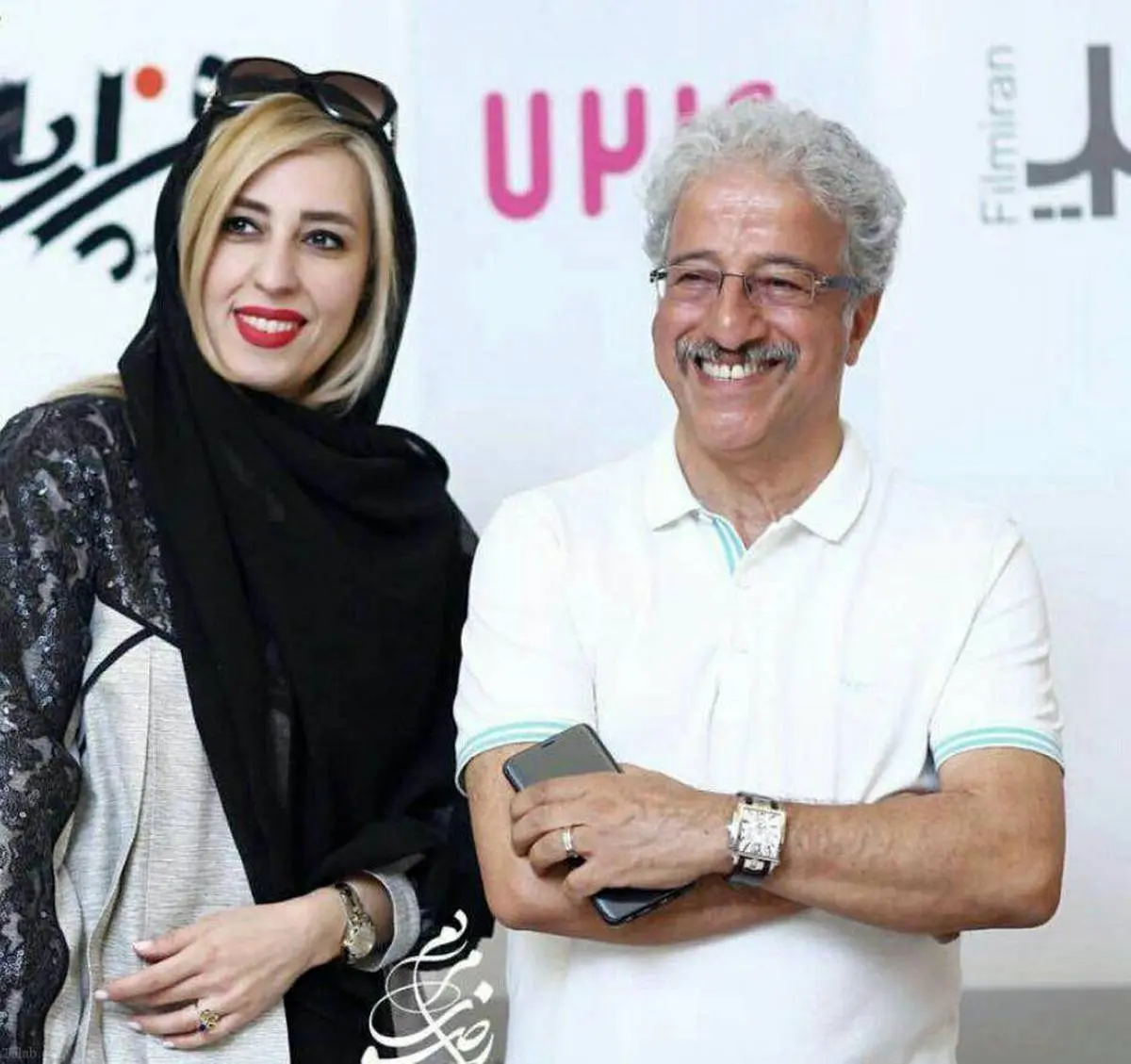 عکس علیرضا خمسه و همسر اولش عکس علیرضا خمسه و همسر اولش