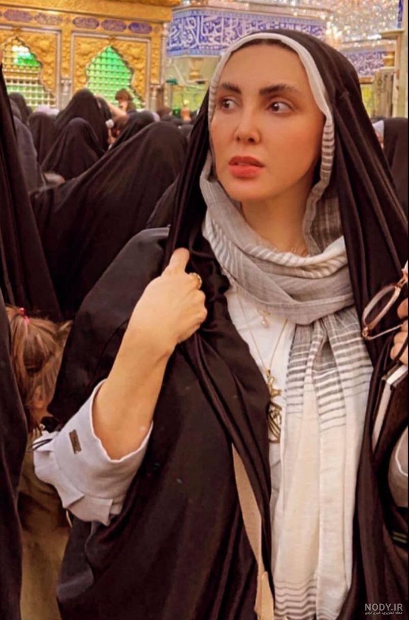 عکسی تازه از حجاب بازیگر زن پرحاشیه ایران در کربلا عکسی تازه از حجاب بازیگر زن پرحاشیه ایران در کربلا