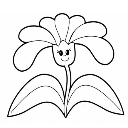 نقاشی گل یاس برای کلاس اول