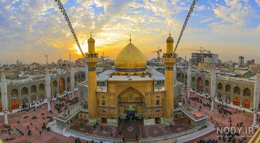یک عکس از حرم امام حسین