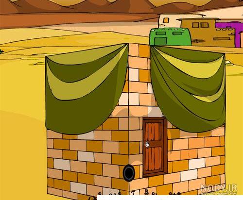 20 نقاشی خانه خدا برای رنگ آمیزی کودکان