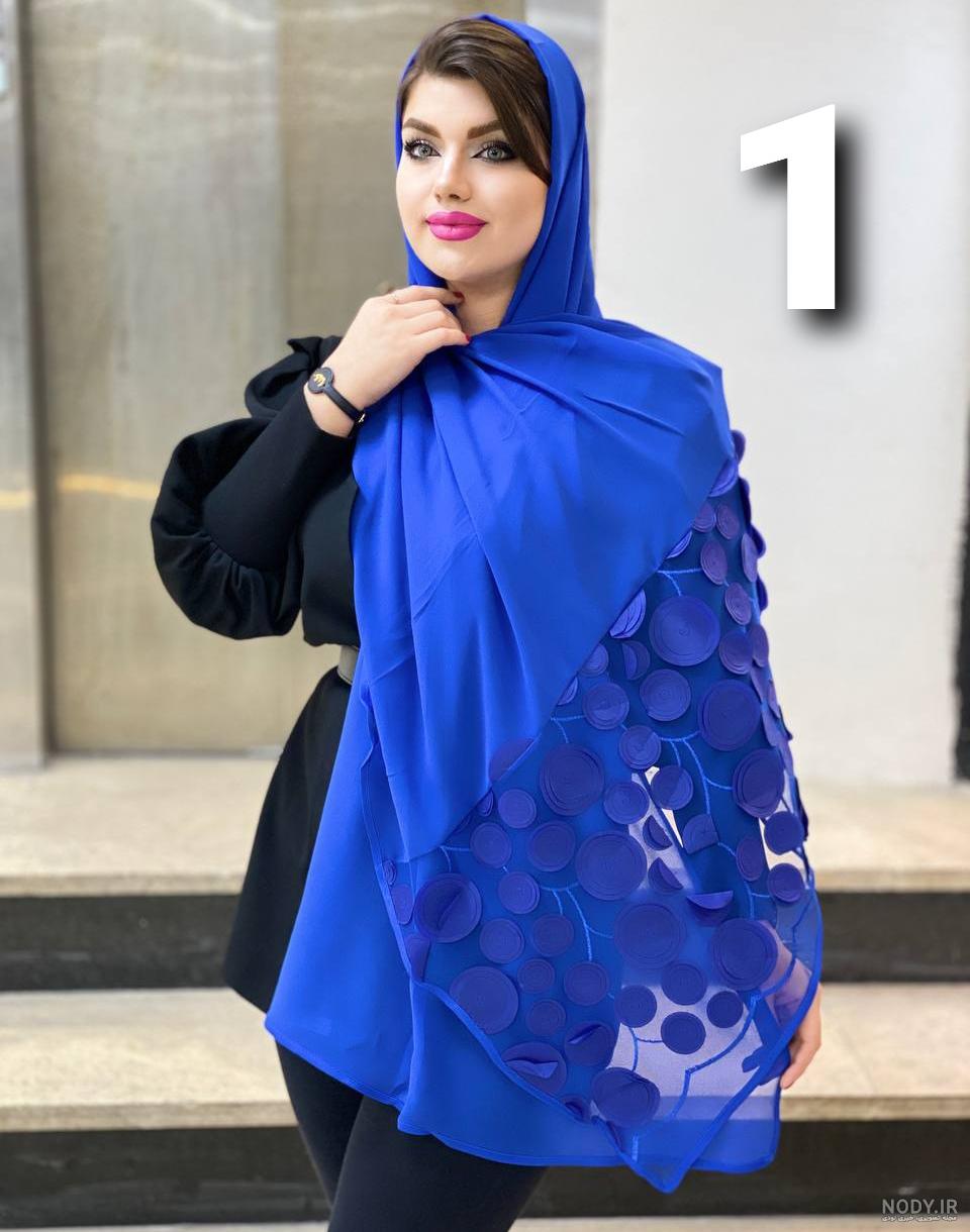 جزئیات محصول شال مجلسی حریر شاین لمه مدل: JQY68 | پاساژ