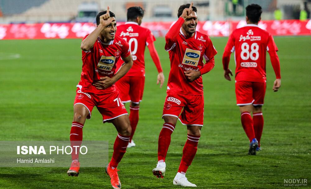 شادی عجیب پرسپولیسی ها + عکس