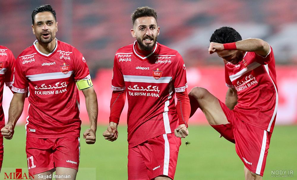 شادی گل بازیکن پرسپولیس در تلویزیون سانسور شد!/ عکس