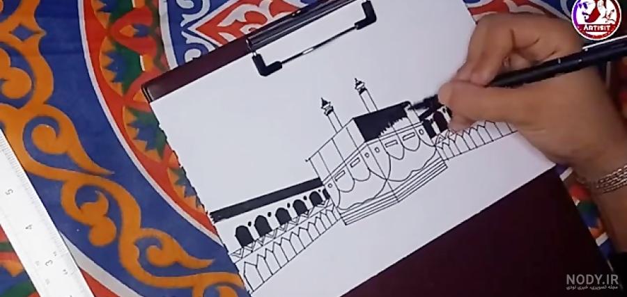 عکس خانه خدا نقاشی