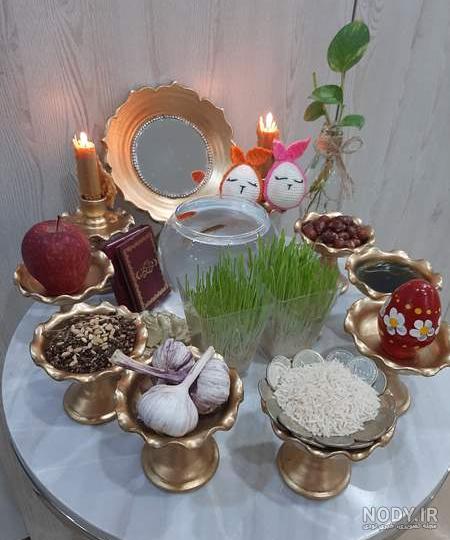 عکس سفره هفت سین نی نی سایت - عکس نودی عکس سفره هفت سین نی نی سایت - عکس نودی