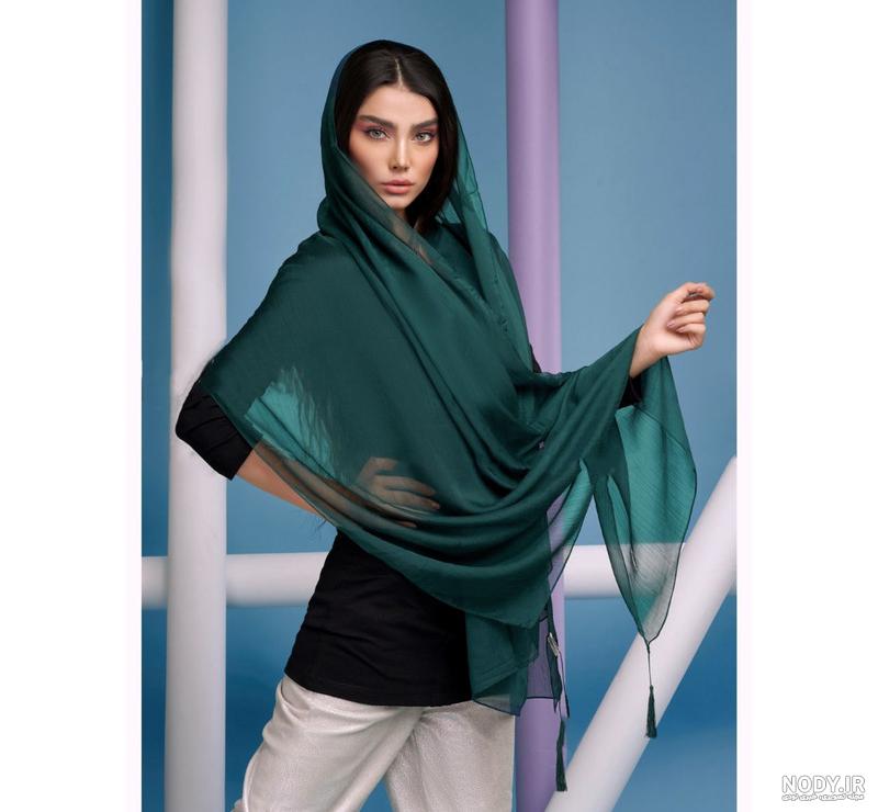 عکس شال حریر