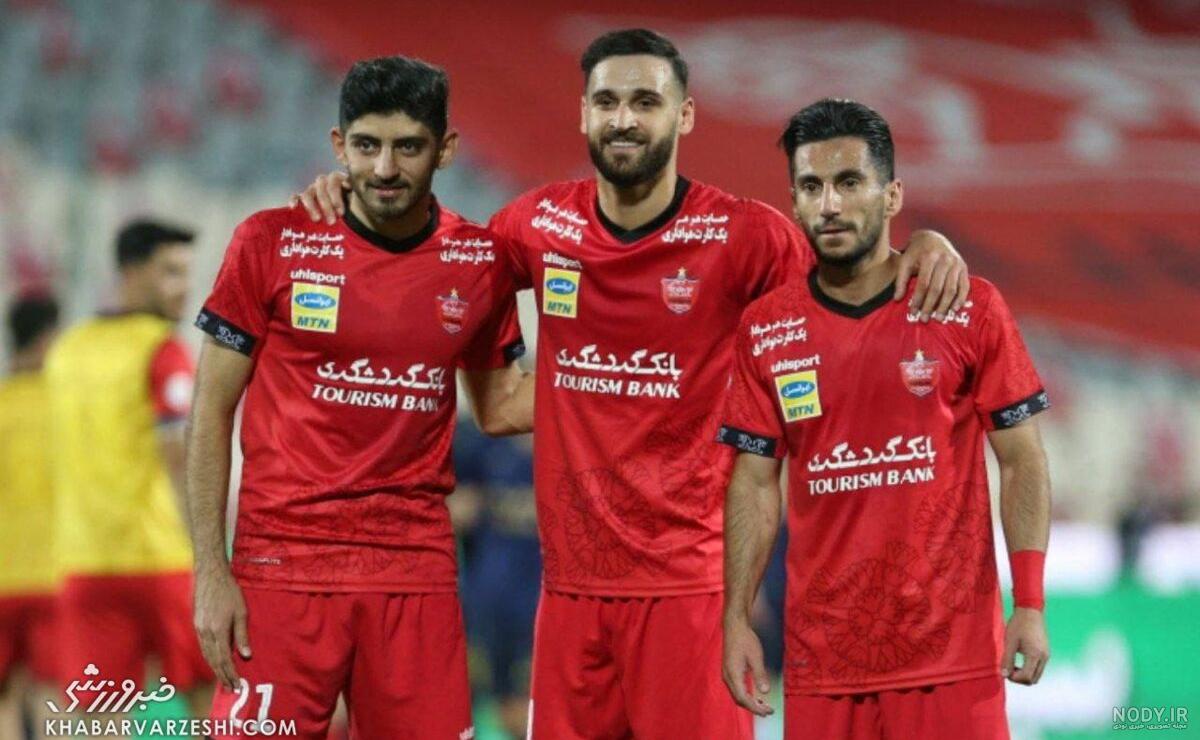 پرسپولیس ؛ تصاویر خوشحالی امید عالیشاه پس از گلزنی به استقلال