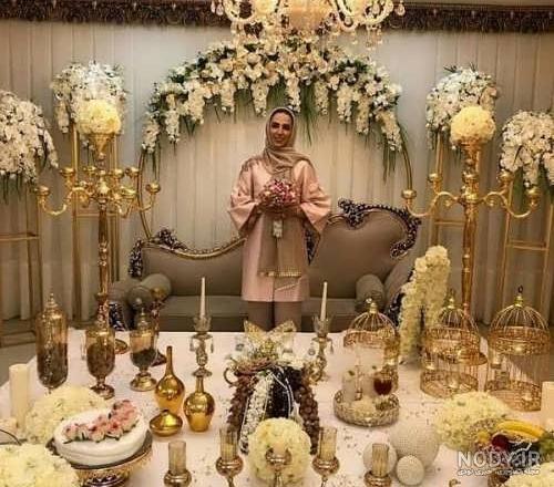 ژست عکس سفره عقد