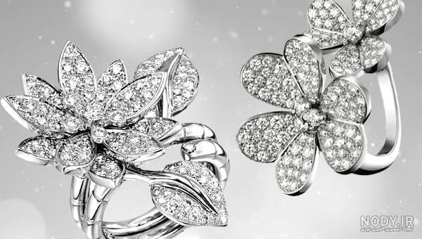 انگشتر الماس زنانه اصل