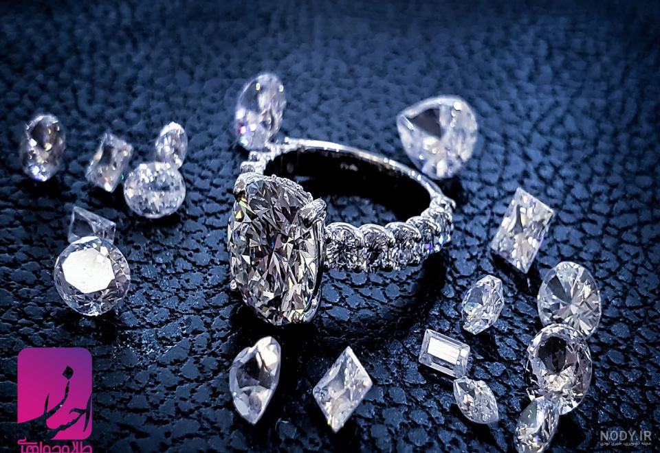 انگشتر الماس زنانه اصل