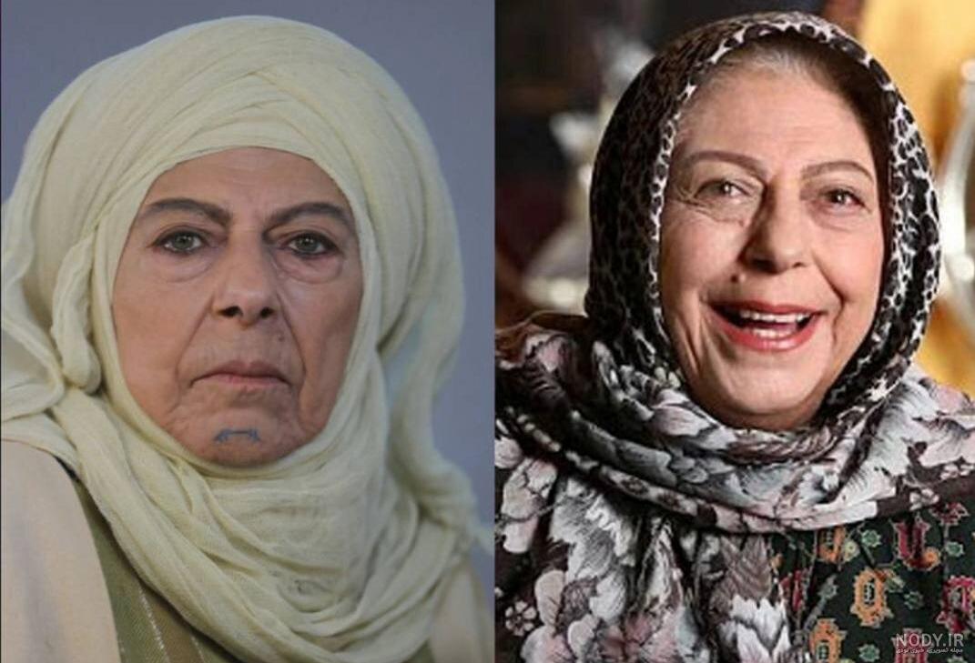 ثریا قاسمی به همراه پسر ناتنی‌اش /عکس
