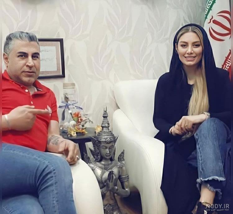 عکس جنجالی زن ثروتمند داخل وان پول و جواهرات