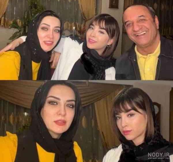 عکس حمیرا ریاضی و خواهرش عکس حمیرا ریاضی و خواهرش
