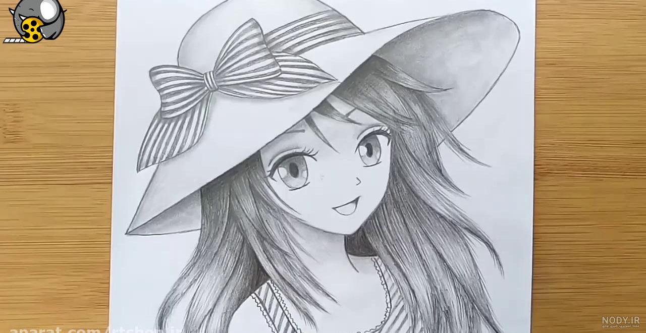 عکس نقاشی فانتزی دخترانه عروسکی ❤️ [ بهترین تصاویر ]