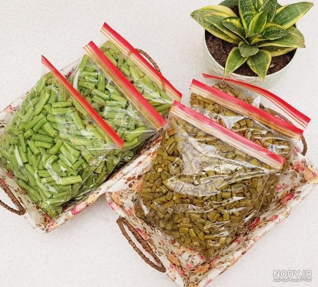 لوبیا سبز سرخ شده - اذی دورچین لوبیا سبز سرخ شده - اذی دورچین