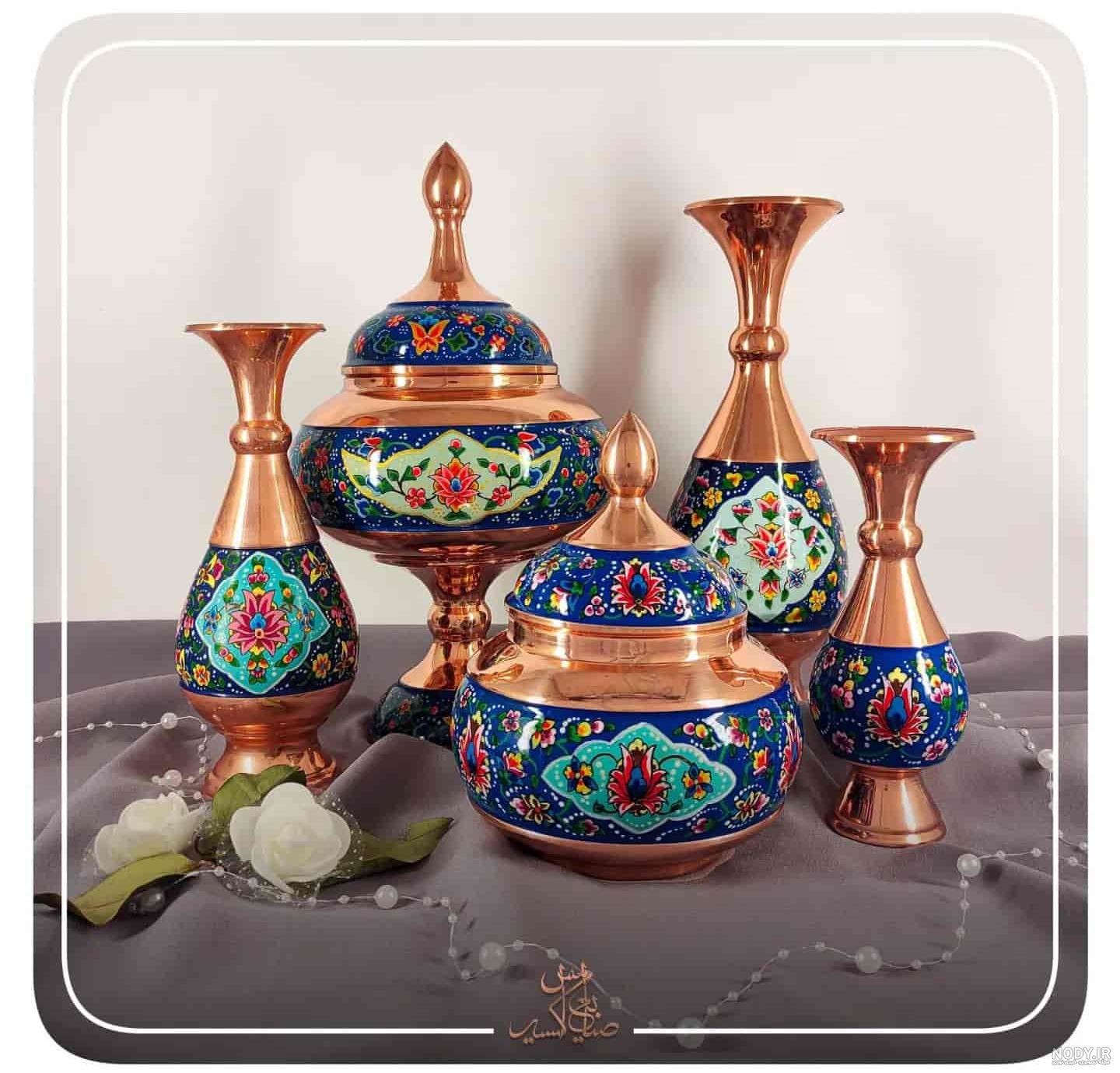 ظروف مسی | 70 مدل ظرف مسی شیک + نگهداری و براق کردن - دلبرانه