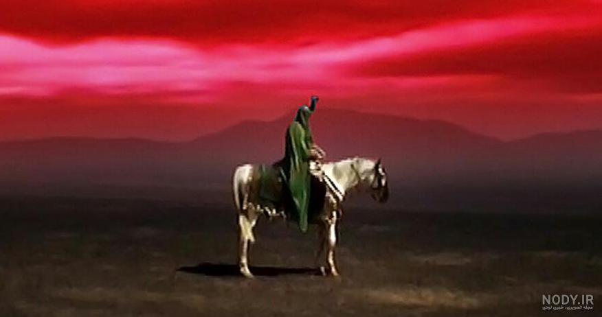 عکس امام حسین جنگی