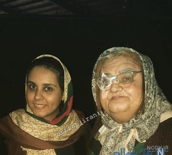 عکس خانوادگی اکبر عبدی با همسر و دخترش عکس خانوادگی اکبر عبدی با همسر و دخترش