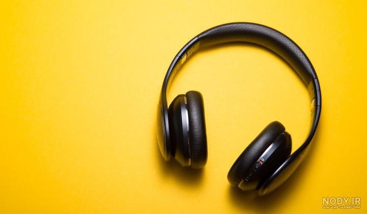 عکس پس زمینه هدفون