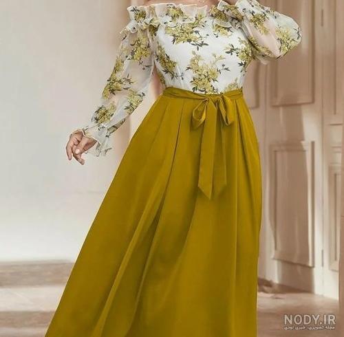 مدل لباس گیپور مجلسی برای افراد چاق بسیار زیبا و به روز - مُچُم