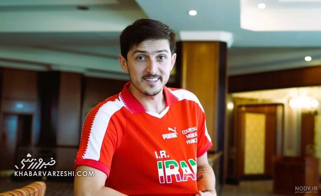 گل تماشایی و قیچی برگردان سردار آزمون؛ ایران 1-0 قطر! | طرفداری گل تماشایی و قیچی برگردان سردار آزمون؛ ایران 1-0 قطر! | طرفداری