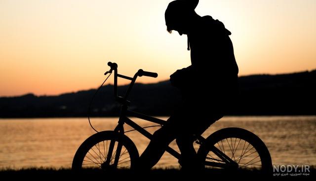 عکس دوچرخه سواری برای پروفایل