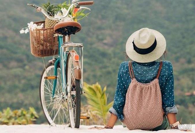 عکس دوچرخه سواری برای پروفایل