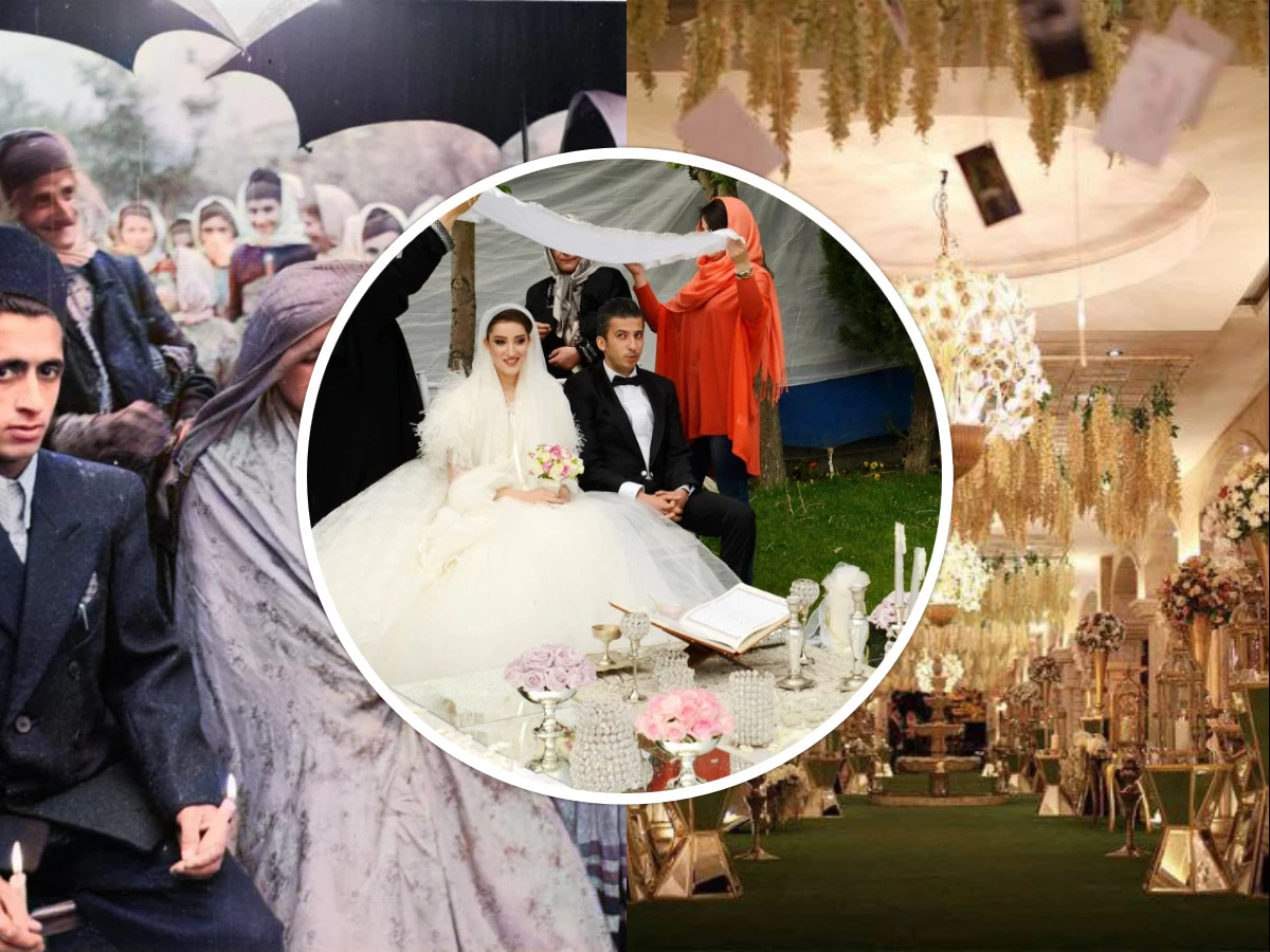 انتشار عکس های عقد و عروسی عروس ۱۰ ساله و داماد ۱۴ ساله ایرانی