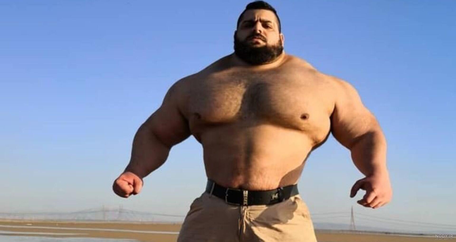 تصاویر) بیوگرافی و عکس های شخصی سجاد غریبی ، هالک ایرانی