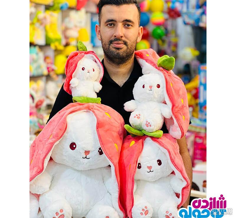 عروسك اويز خرگوش - فروشگاه بومرنگ | پشتیبانی ویژه : 09124082296 عروسك اويز خرگوش - فروشگاه بومرنگ | پشتیبانی ویژه : 09124082296