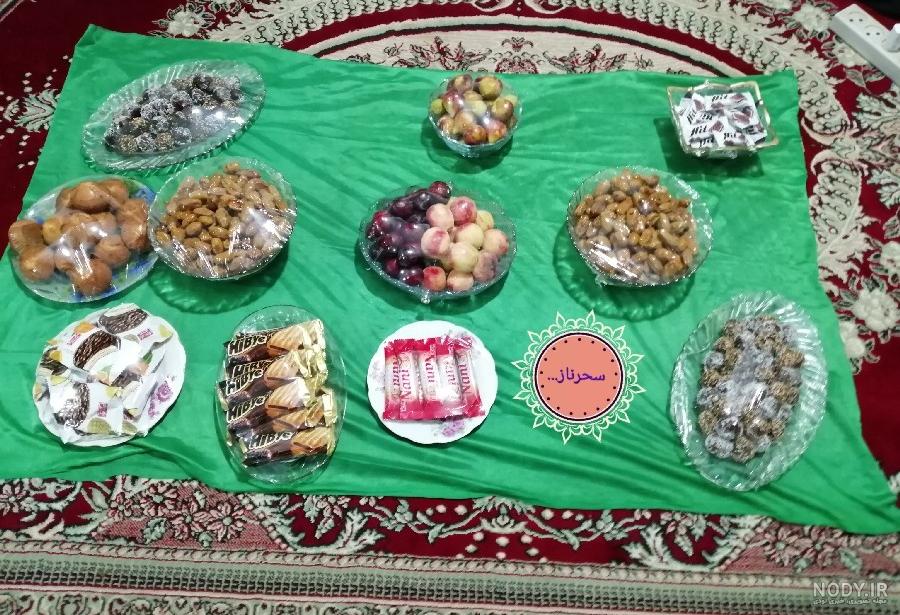 عکس سفره امام حسن مجتبی عکس سفره امام حسن مجتبی