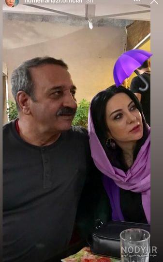 عکس همسر و فرزندان حمیرا ریاضی - عکس نودی