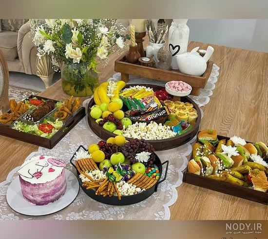 میز مزه تولد 2023; لاکچری برای تولد و دورهمی - گلین بانو