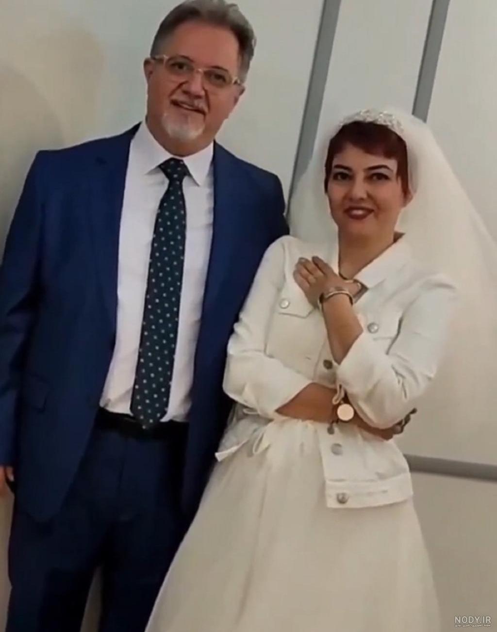 آناهیتا همتی ازدواج کرد/ اولین فیلم از آناهیتا همتی در لباس عروسی جنجالی‌اش