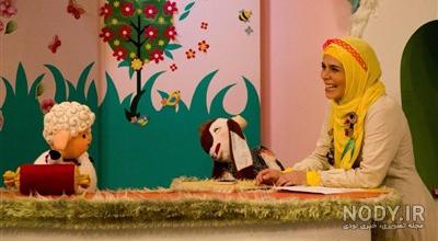 بیوگرافی فاطمه امینی مجری برنامه مل مل+ بازیگر نقش عمه فروغ در سریال آخر خط  - ژولی پولی