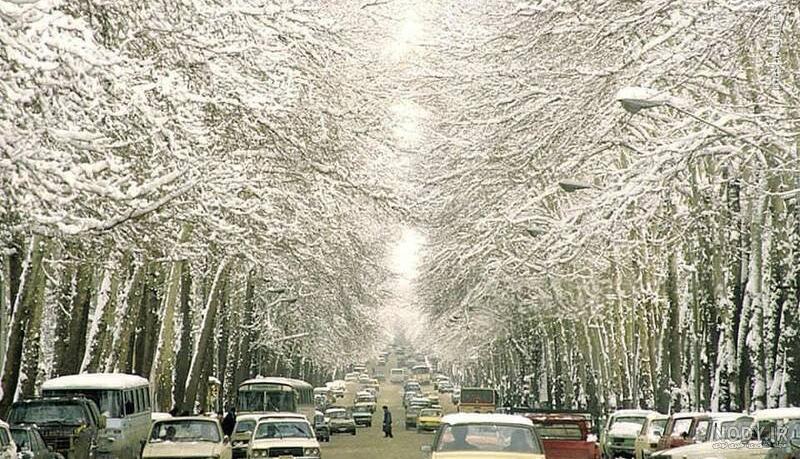 تصاویر: بارش برف در تهران و زمستانی شدن خیابان ها! | تصویری - تازه نیوز