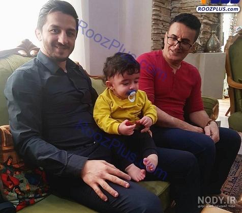حمید سوریان در کنار محمد بنا و پسرش حمید سوریان در کنار محمد بنا و پسرش