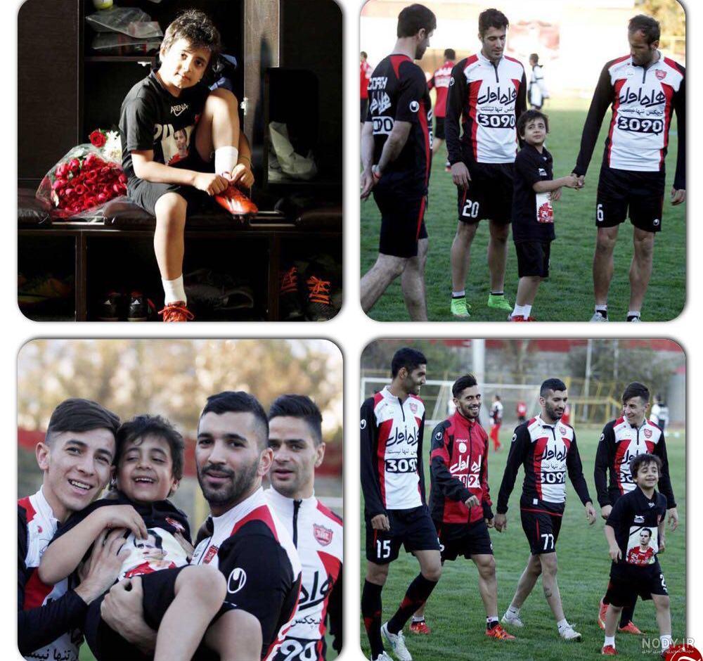 روزنو - اولین تمرین پرسپولیس بعد از فوت هادی نوروزی/عکس - صاحب‌خبر
