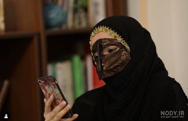 زهرا چخماقی در مسیر کربلا+عکس زهرا چخماقی در مسیر کربلا+عکس