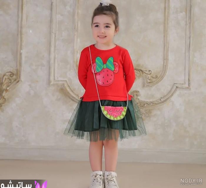 زیباترین مدل لباس شب یلدا | مدل لباس بچه گانه برای شب یلدا