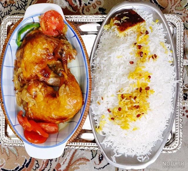 عکس زرشک پلو مرغ نذری عکس زرشک پلو مرغ نذری