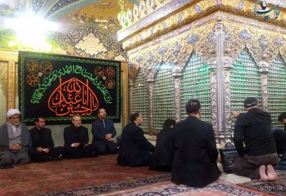 عکس:: لاریجانی در حرم حضرت زینب(س) | خبرنامه دانشجویان ایران