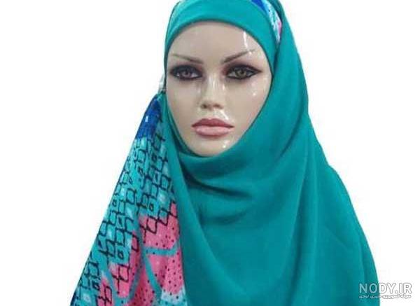 عکس مدل بستن شال به صورت لبنانی عکس مدل بستن شال به صورت لبنانی