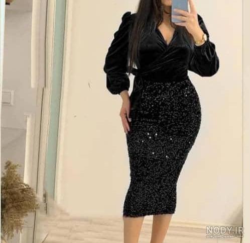 لباس مجلسی زنانه هفت تیر
