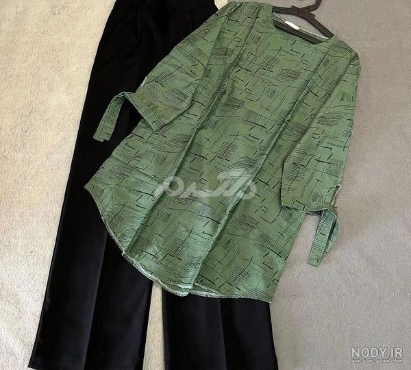 مدل مانتو دخترانه با پارچه ابروبادی ️ [ بهترین تصاویر ]