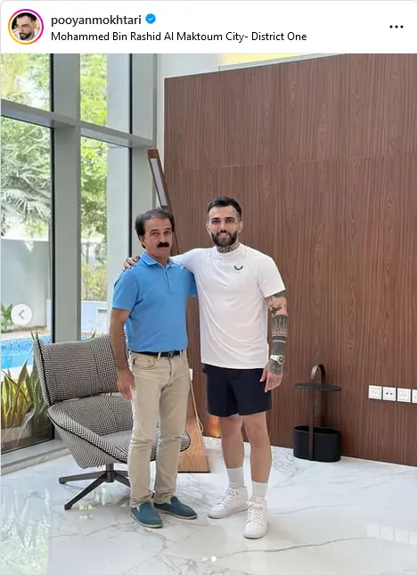 همسر جدید پویان مختاری