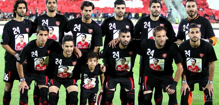 همسر هادی نوروزی روی نیمکت پرسپولیس (+ عکس) همسر هادی نوروزی روی نیمکت پرسپولیس (+ عکس)